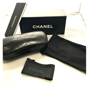 Brand new Chanel glasses case.